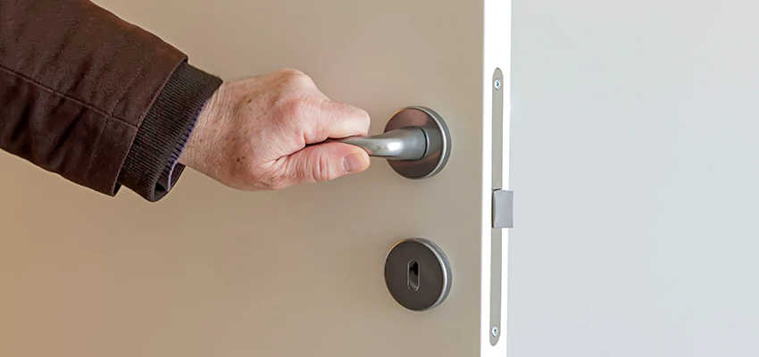 Restroom Locks Privacy Bolt Installation in Lakeland Village, California